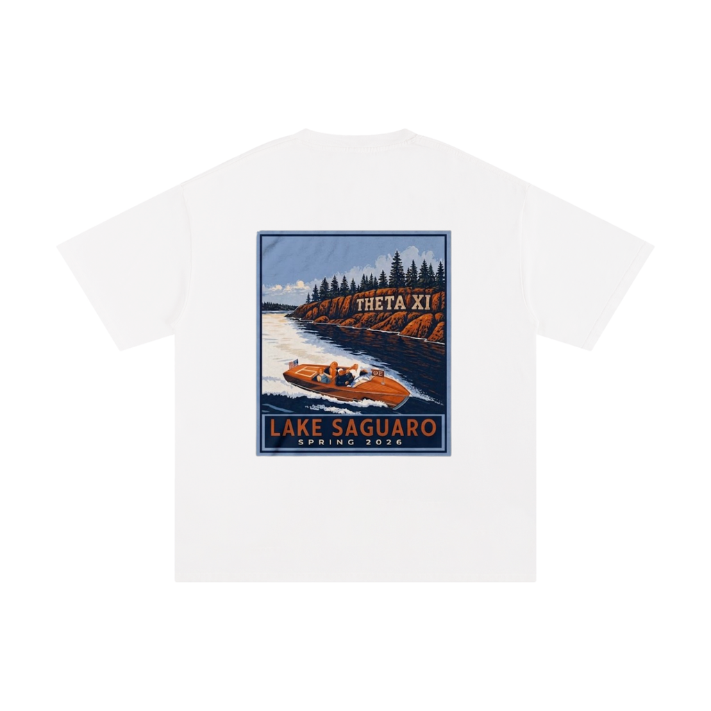 Theta Xi "Lake Saguaro Spring 2026" Retro Tee